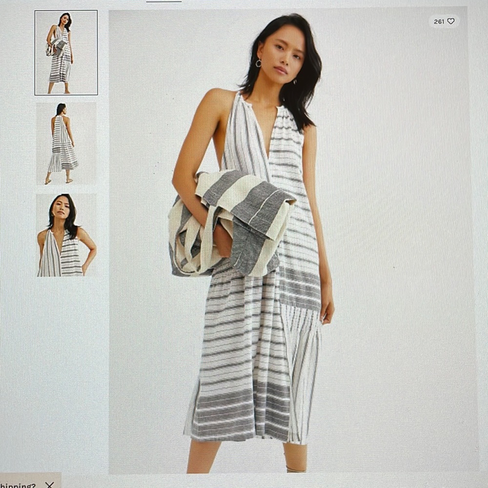 Free People Wowza MIDI dress